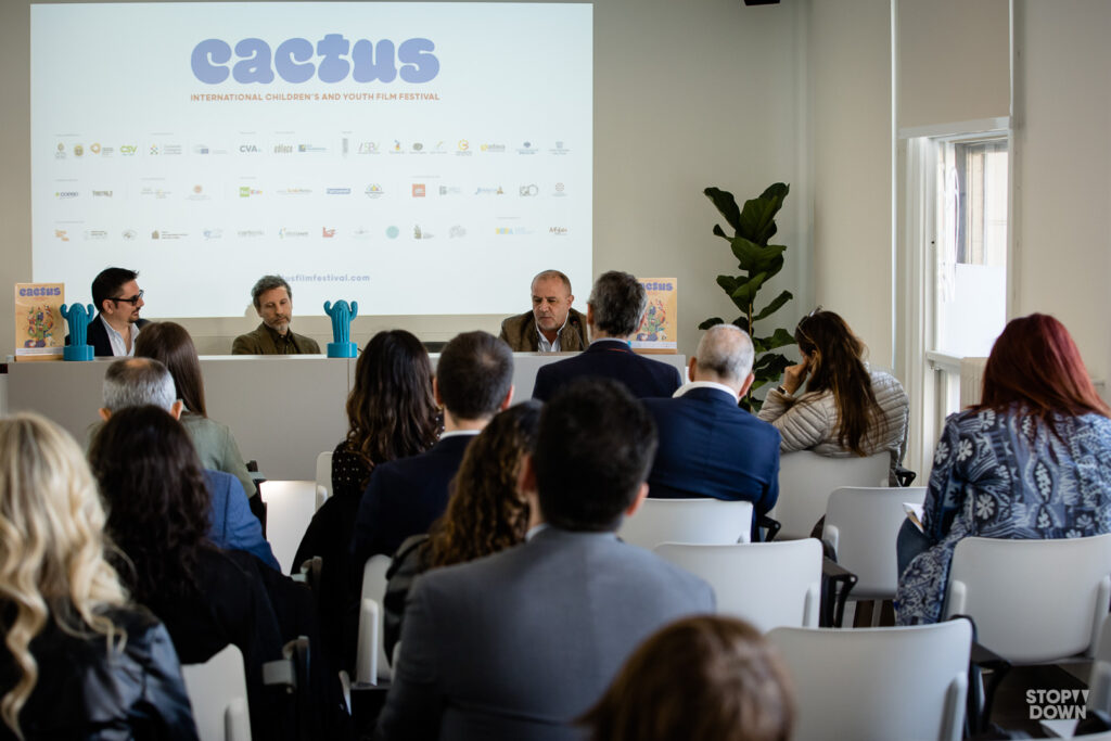 Cactus Film Festival - conferenza stampa - Patrik Vesan e Claudio Latino